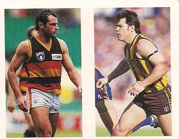 1993 Select AFL Stickers #8 Tony McGuinness / Jason Dunstall Front